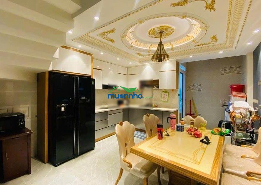 Nhà 5 tầng 4.4x15m hẻm xe hơi tránh có lề, hẻm thông, đường số 28 gò vấp, ngay chợ an nhơn