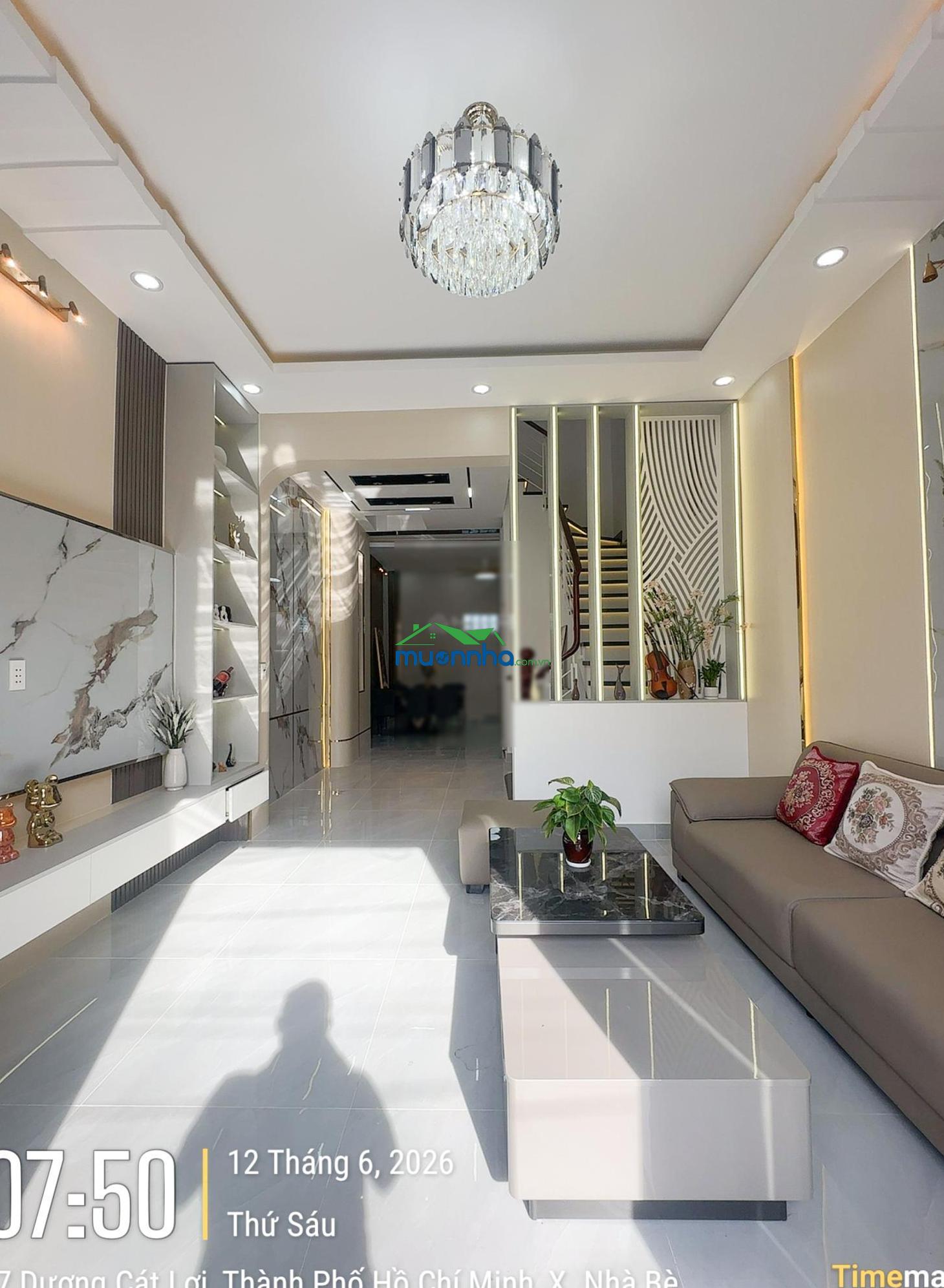 Bán nhà mới - lô nhì đường dương cát lợi - thị trấn nhà bè (sát bên q7) - cách phú mỹ hưng 5ph