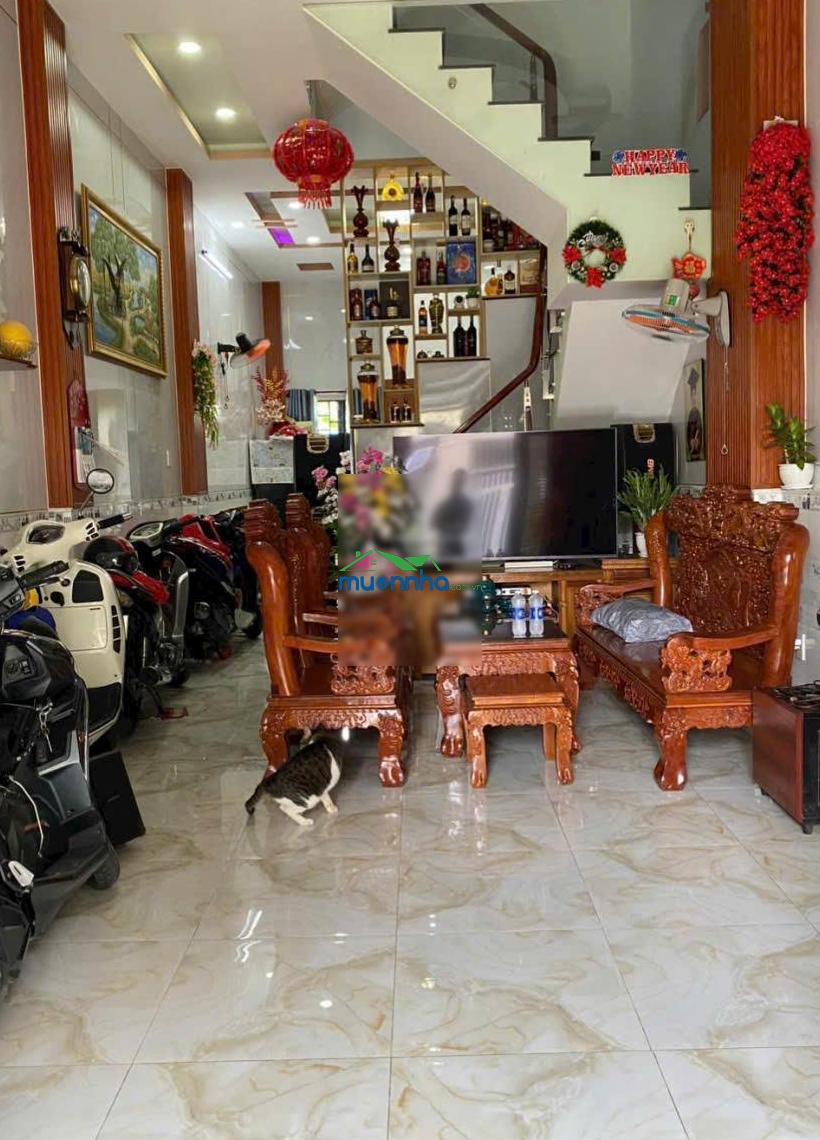 Nhà tx52 giá đầu tư (đang cho thuê 8tr/thang) nhà 1 tr 2 lầu, 4x14m, hướng đông, đường thông hxh
