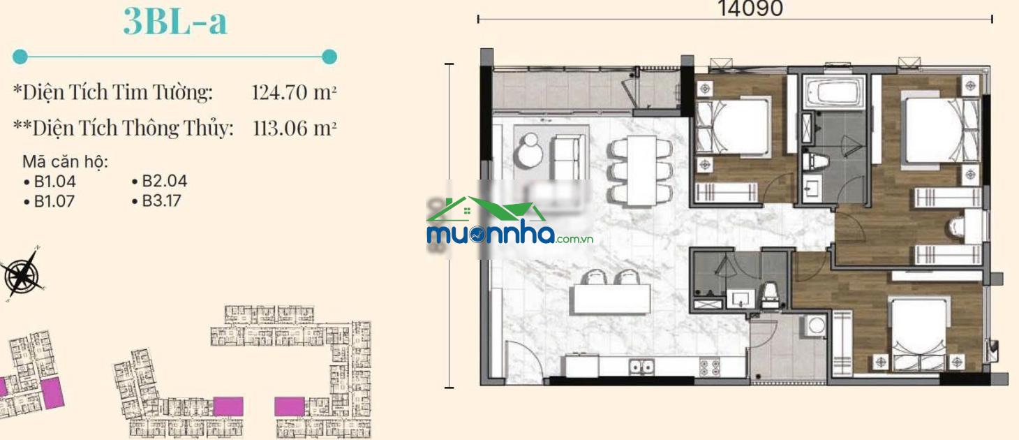 Căn hộ cao cấp quận 2 cũ gladia heights 2pn 2wc, dt 72m². giá chỉ từ 6,5 tỷ