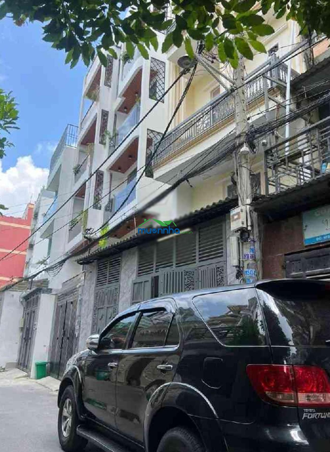 Hẻm nhựa 7m xe hơi tránh sát mặt tiền nguyễn ảnh thủ 4 tầng btct mới toanh - Ảnh 2