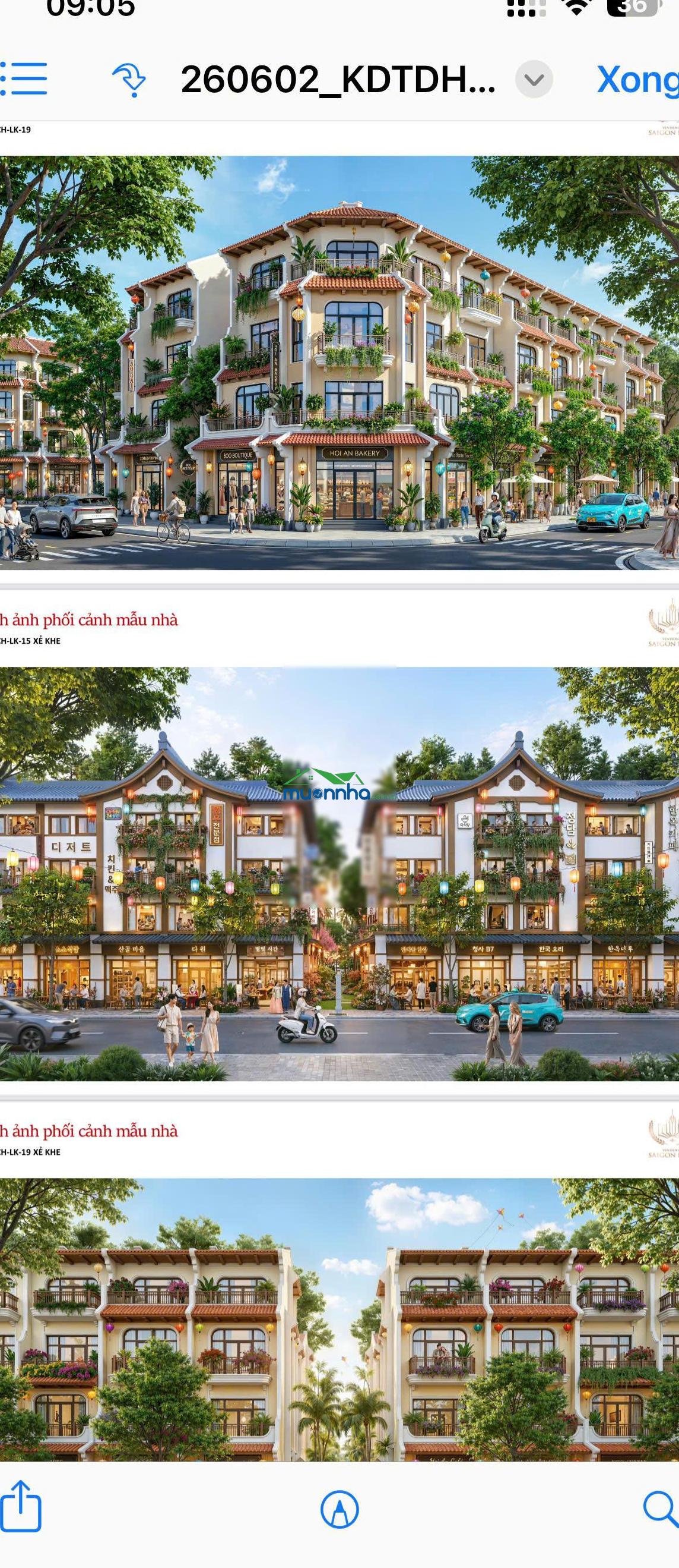 Bán căn liền kề vinhomes sg park giá tốt nhất rổ hàng tts chỉ 5,4 tỷ full vat và pbt
