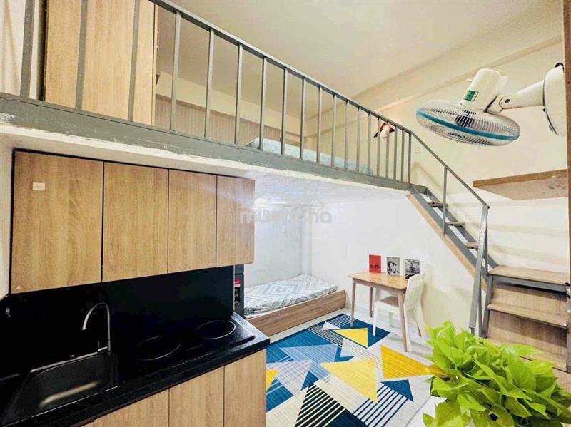 Cho thuê phòng duplex gác cao 2m giá sinh viên ngay khu vườn lài