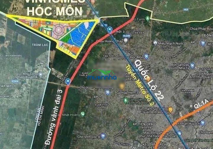 Rẻ nhất thị trường nhà phố liền kề vinhomes hóc môn sát trường đại học giá rẻ chỉ 3,786 tỷ tiền đất - 2