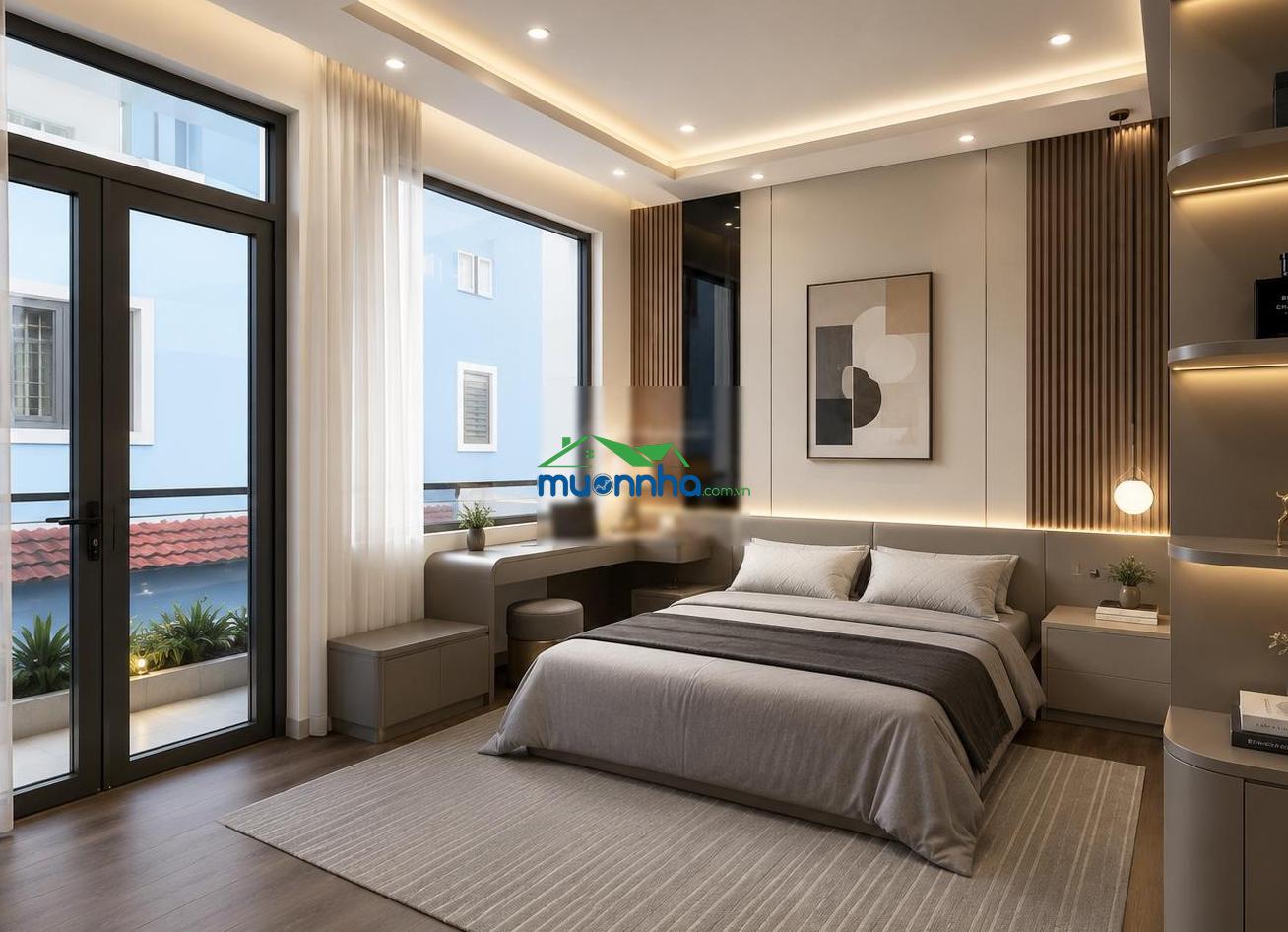 Bán nhà huỳnh tấn phát | dt 52.8m² | 4pn - 3 tầng | full nội thất mới - 2