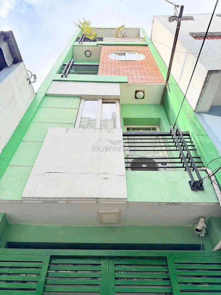 Bán nhà hẻm 4m vườn chuối p4 q3 dt 3 x 11 33m2 4 tầng giá 6.9 tỷ tl