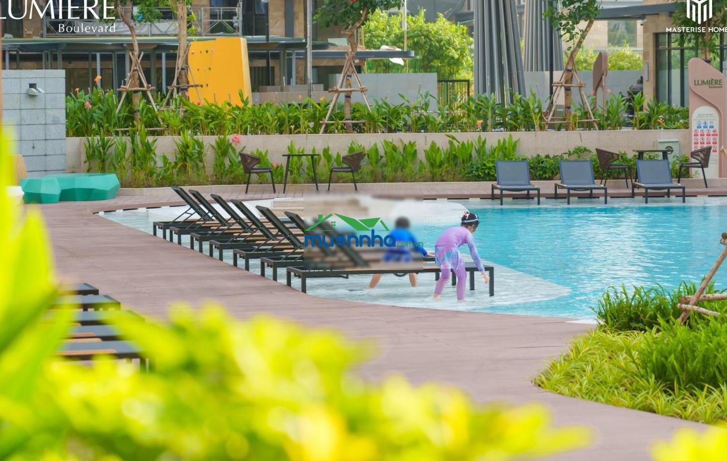 Bán gấp ch 2pn2wc 72,18m² full nội thất view hồ bơi lumiere boulevard vhgp giá chỉ 4,4 tỷ sổ hồng - 4