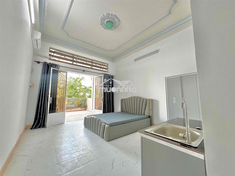 Cho thuê studio ban công siêu rộng ngay cityland gò vấp