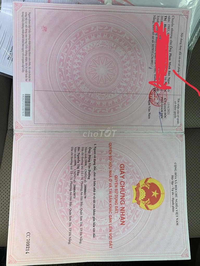 Cần bán đất mặt tiền phó đức chính, cách biển 2p đi xe - 2