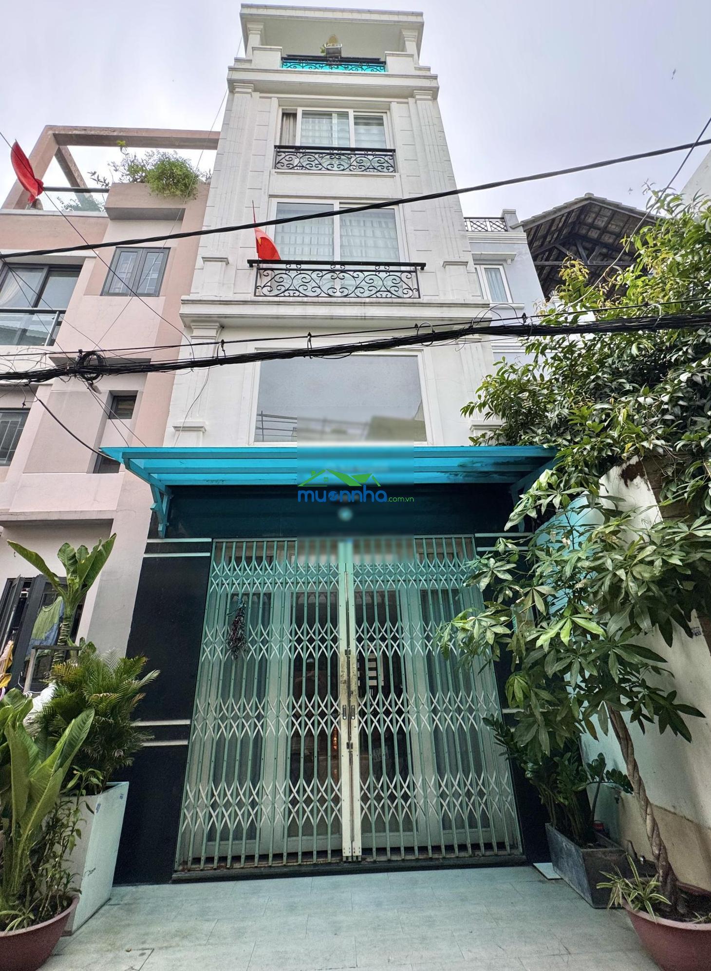 Hẻm 4.5m - nhà 2 mặt thoáng, 4 tầng (4.3 x 12.5) (5p ngủ) đường hoàng hoa thám giá chỉ hơn 8 tỷ - 4