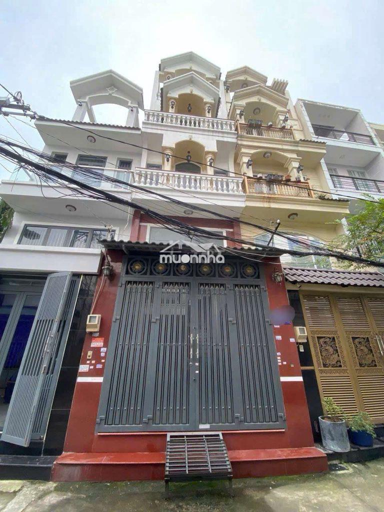 Cho thuê nhà hẻm xe hơi 4pn 4wc sẵn máy lanh 549 lê văn thọ