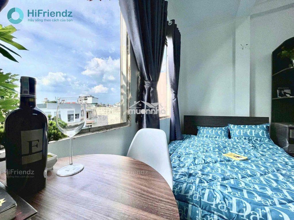 Trống 2 phòng studio cửa sổ và ban công - 2