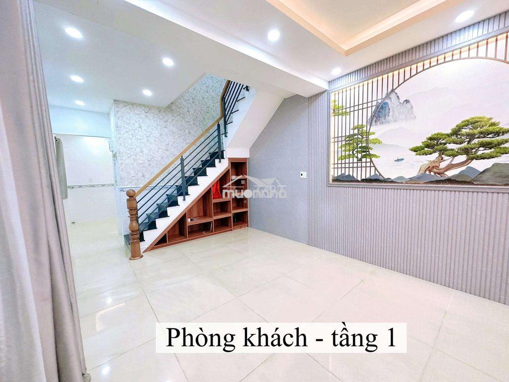 Nhà 1 lầu 41m2 hẻm xe hơi, chỉ 10m ra mặt tiền, ngay cv làng hoa - 4