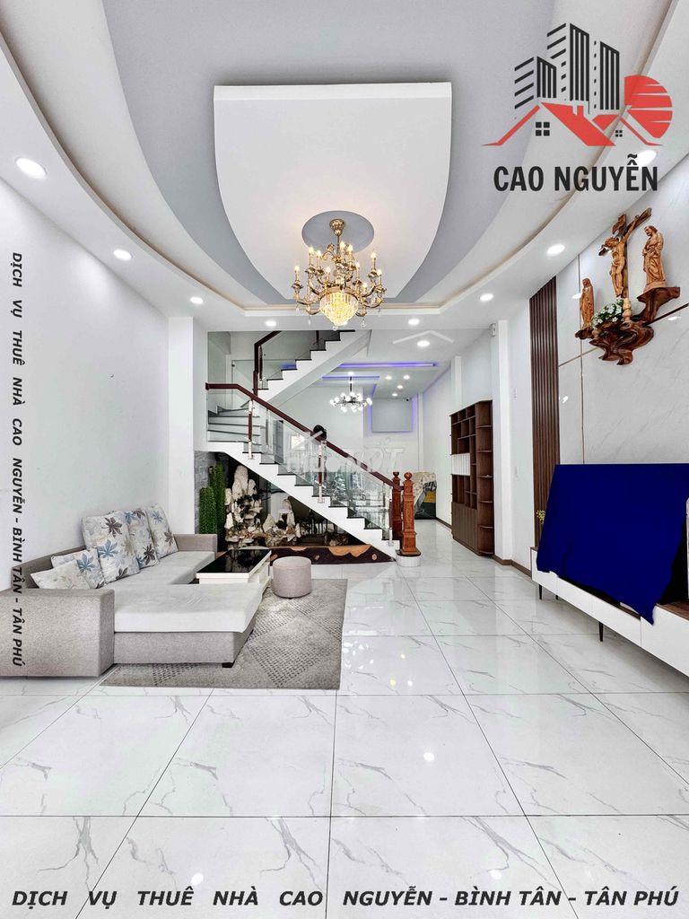 Nhà full nội thất 5x17 3 lầu 4pn 5wc st đường tân kỳ tân quý