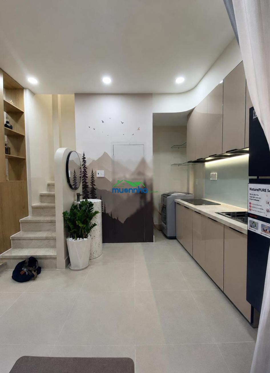 Chỉ 3.88 tỷ, nhà đẹp ở ngay, full nội thất, sd 42m2, lê quang định, bình thạnh, hẻm thẳng 1 trục - 4