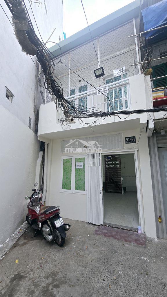 Nhà nguyên căn quận 3 – 1 trệt 1 lầu, 2pn, hẻm thông võ văn tần