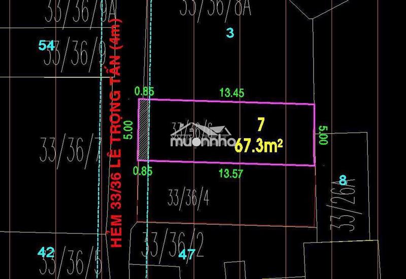 Bán dẫy nhà trọ đường lê trọng tấn ngang 5m