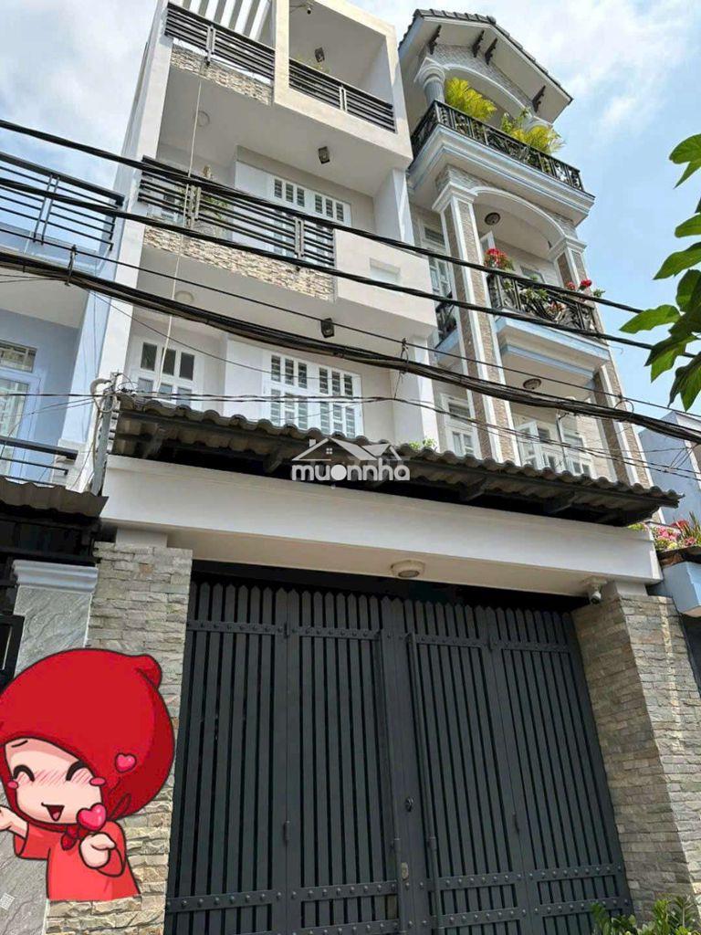 ❤Cho thuê nhà 1trệt 3lầu st,4pn 5wc hẻm xe hơi mã lò