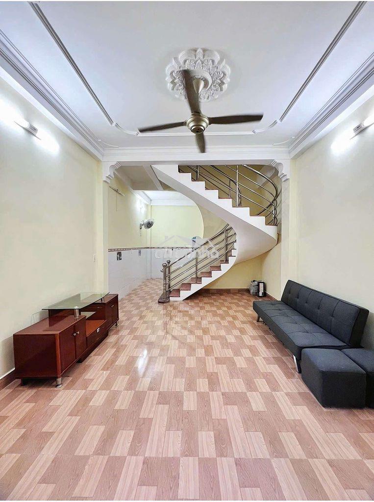 Cho thuê nhà nguyên căn hẻm lâm vân bền, gần lotte mart
