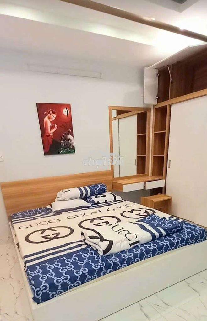 Chung cư mới đẹp dt 50m2 full nội thất  trần quang  điệu q3 - 2