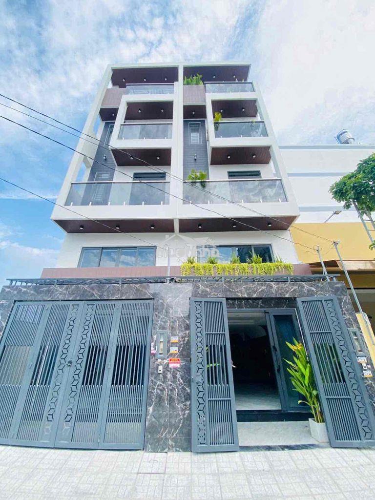 Nhà mặt tiền thạnh lộc 39 q12,lửng 3 lầu