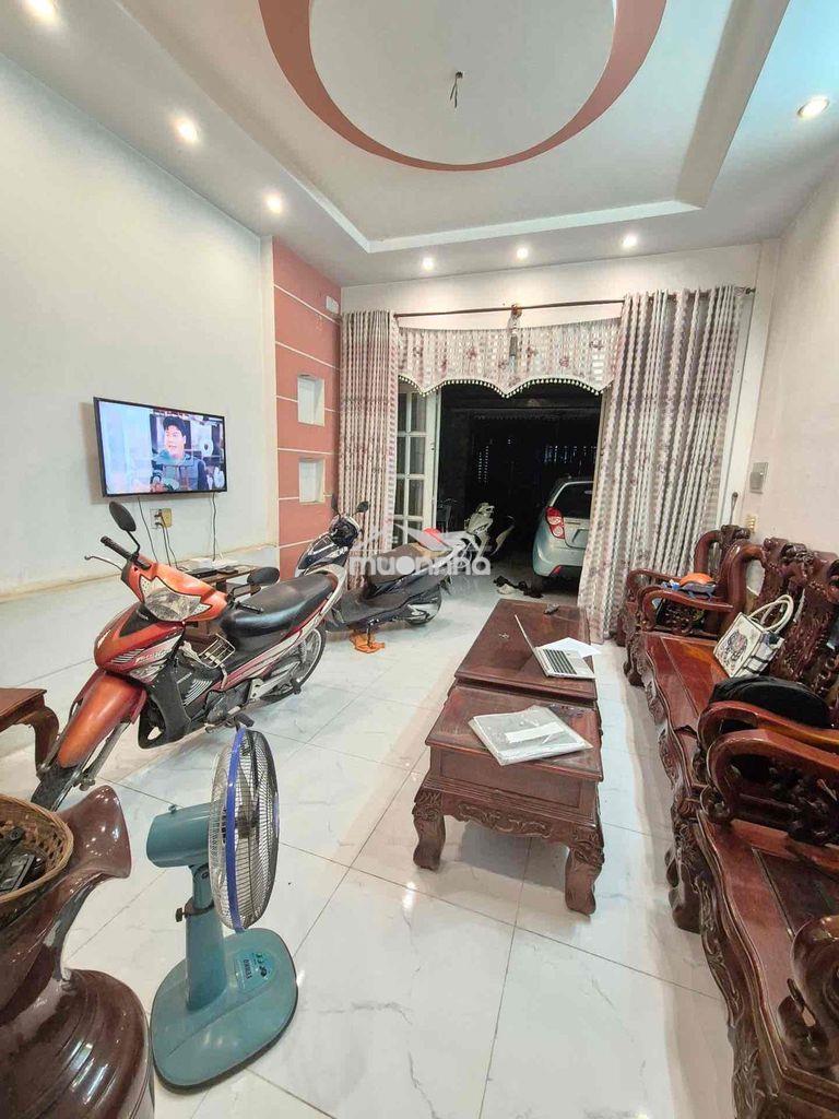 Nhà 3 tầng xe hơi ngủ nhà tân thới hiệp 21, q12, dt 100m2, hẻm thông - Ảnh 2