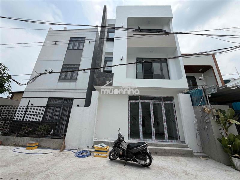 Bán nhà mới 3lầu ngang (6,4x17) gần vạn phúc