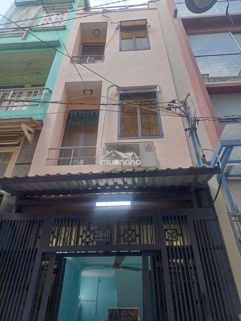 Cho thuê nhà hẻm 3.5m (bg) nguyễn đình chiểu, p.4, q.3, 10tr.