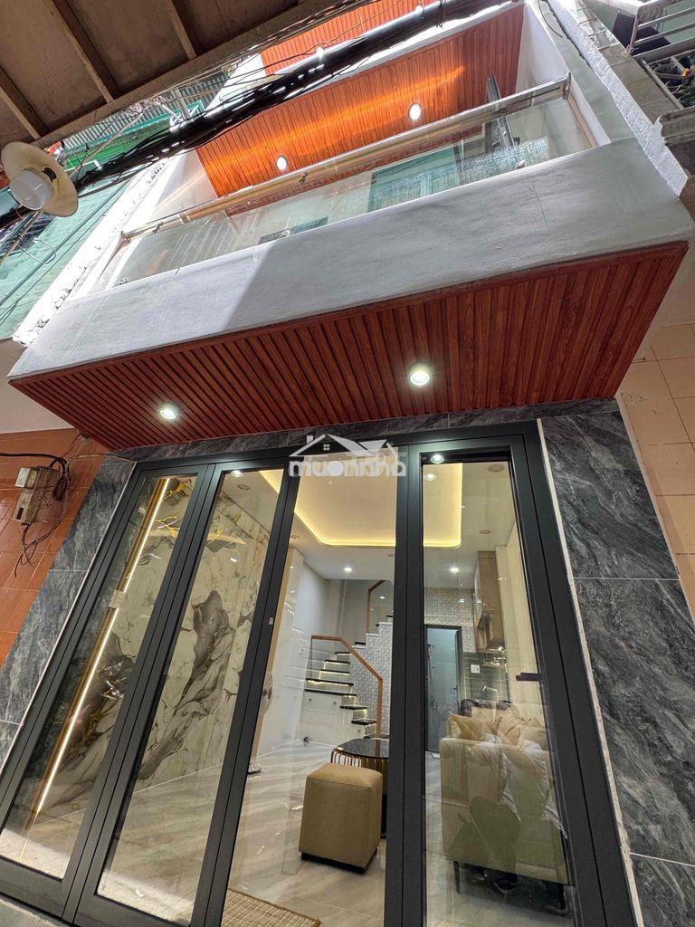 Nhà mới 80m2 sd - sát mặt tiền - đầm sen quận 11 - 4.x tỷ