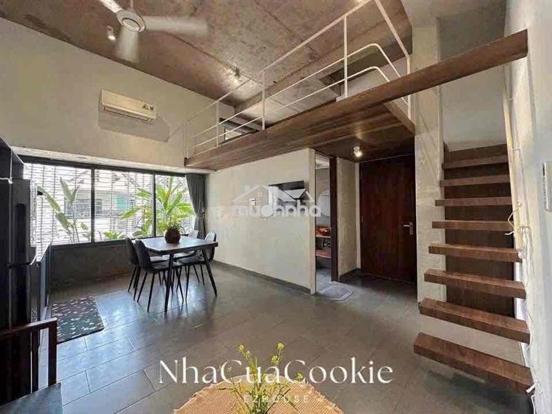 Căn hộ duplex tone gỗ gần etown gần học viện hàng không quận tân bình