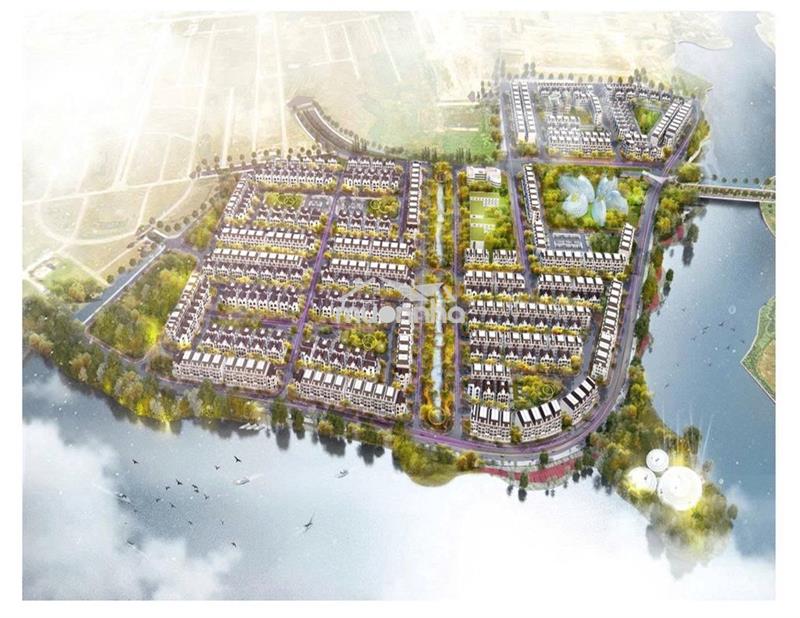 Chỉ 1.8 tỷ sở hữu căn lk 102m2 dự án xanh pearl rivera mê linh, sổ đỏ