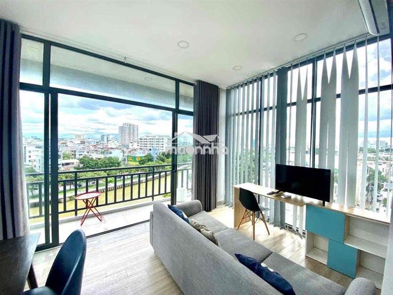 Căn hộ 55m2 1pn full nội thất view bờ kè hoàng sa - q1