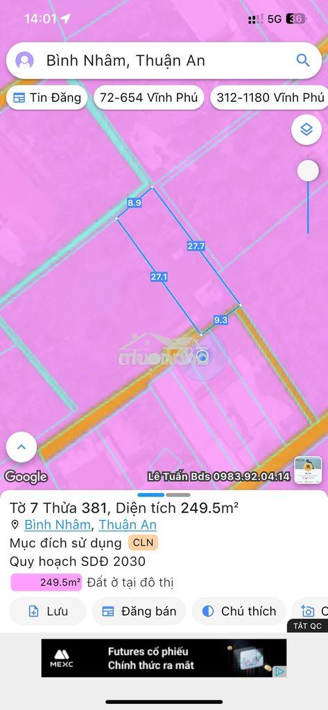 Chính chủ gửi bán căn nhà cấp 4 trên lô đất full thổ cư ngang 8m - 4