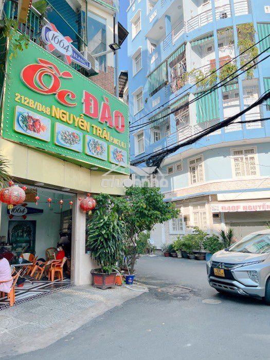 Ngang 4,2m x 13m góc 2 mặt hẻm 50m đất quận 1, đường nguyễn trãi 11 tỷ