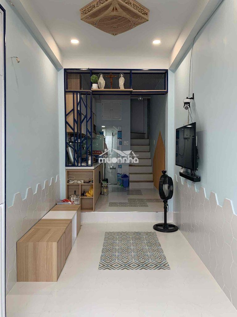 Cho thuê căn nhà nhỏ đường trần quang khải, tân định -q1, có nội thất