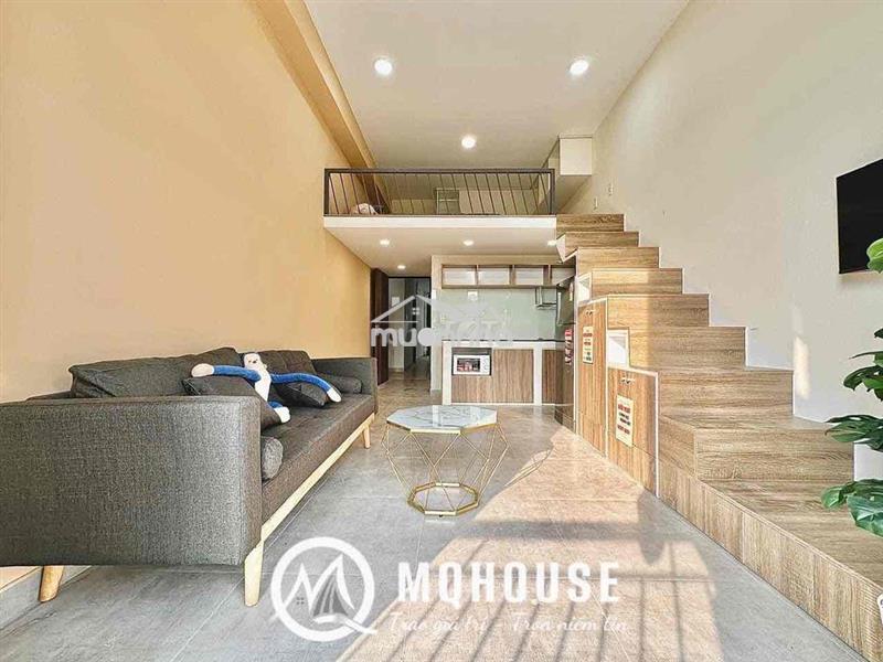 🔥Cho thuê căn hộ duplex 40m2 bancol full nội thất ngay âu cơ - ba vân🔥