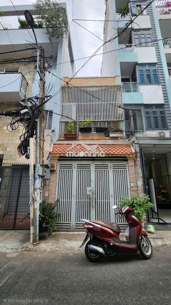 Hẻm xe hơi 449 sư vạn hạnh thông thành thái, q10. dt: 3.5x16m, 1 lầu
