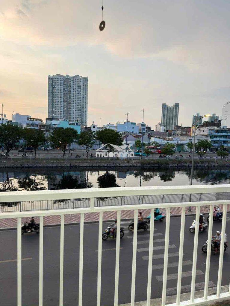 Cho thuê ch bình đông xanh q8 90m2 3pn 2wc full nội thất view sông - 4