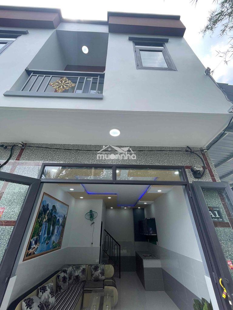 Bán gấp căn nhà hóc môn 4x10 385triệu gần chợ xuân thới thượng - 2
