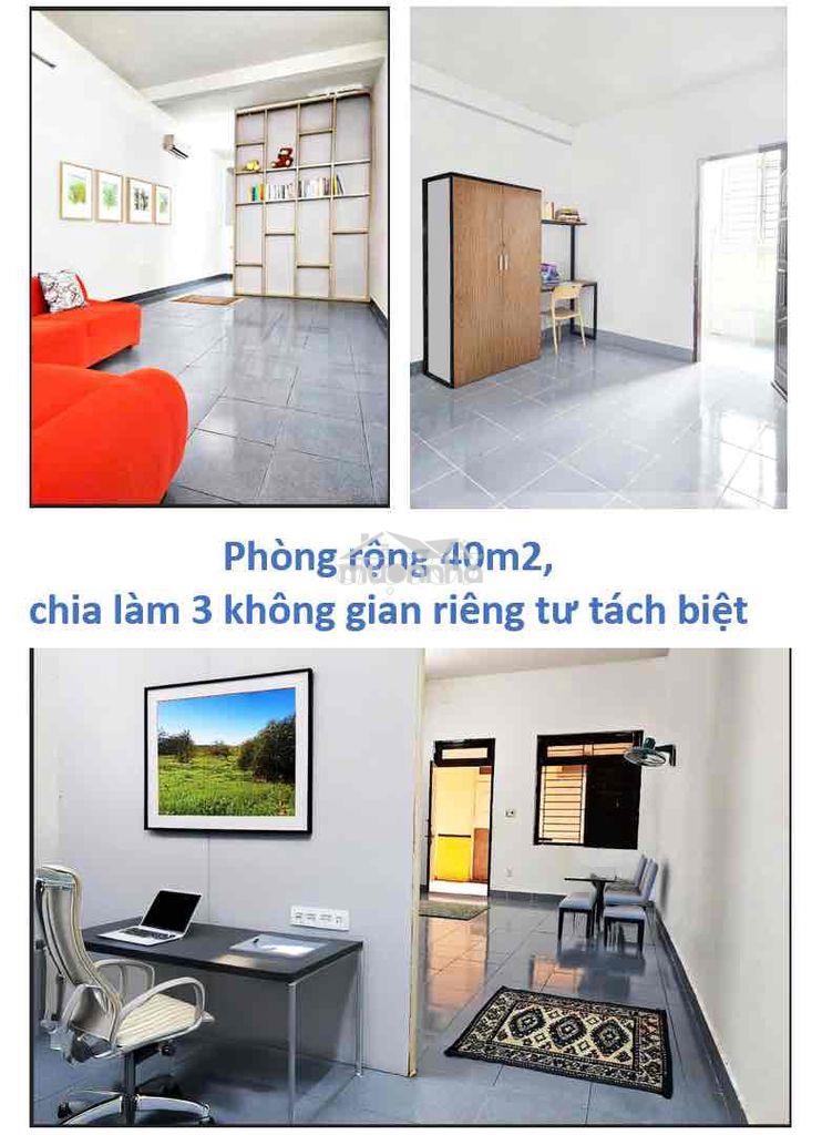 Căn hộ rộng 40m2 có 2 cửa sổ gần khu công nghệ cao