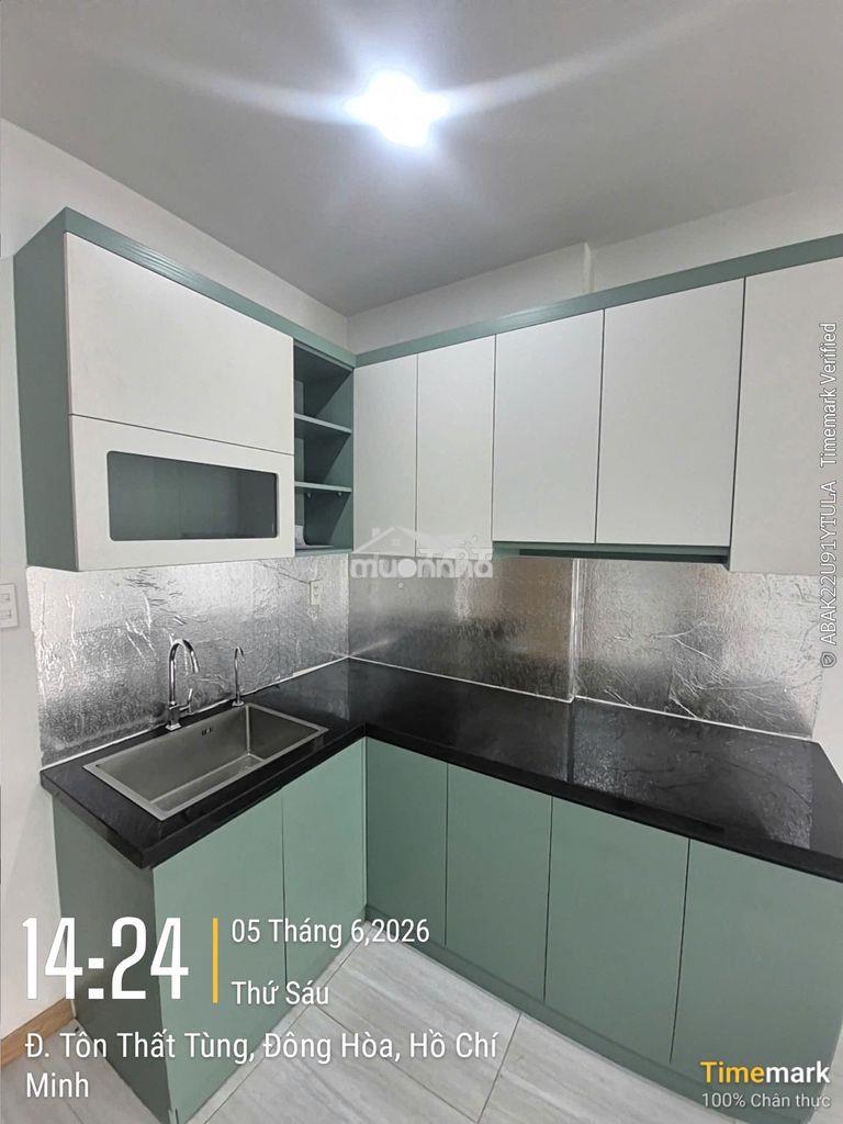 6tr/tháng bcons topaz, căn 2pn2wc, cọc 1 tháng, nội thất full cđt - 4