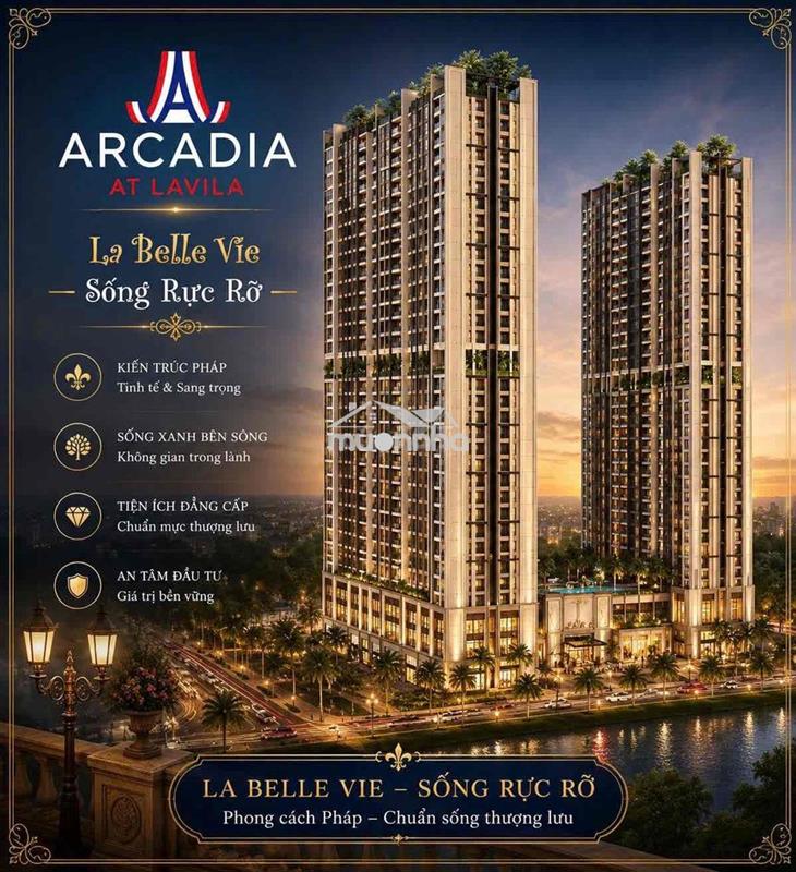 Giỏ hàng căn hộ arcadia at lavila nhà be trực tiếp từ cđt kiến á