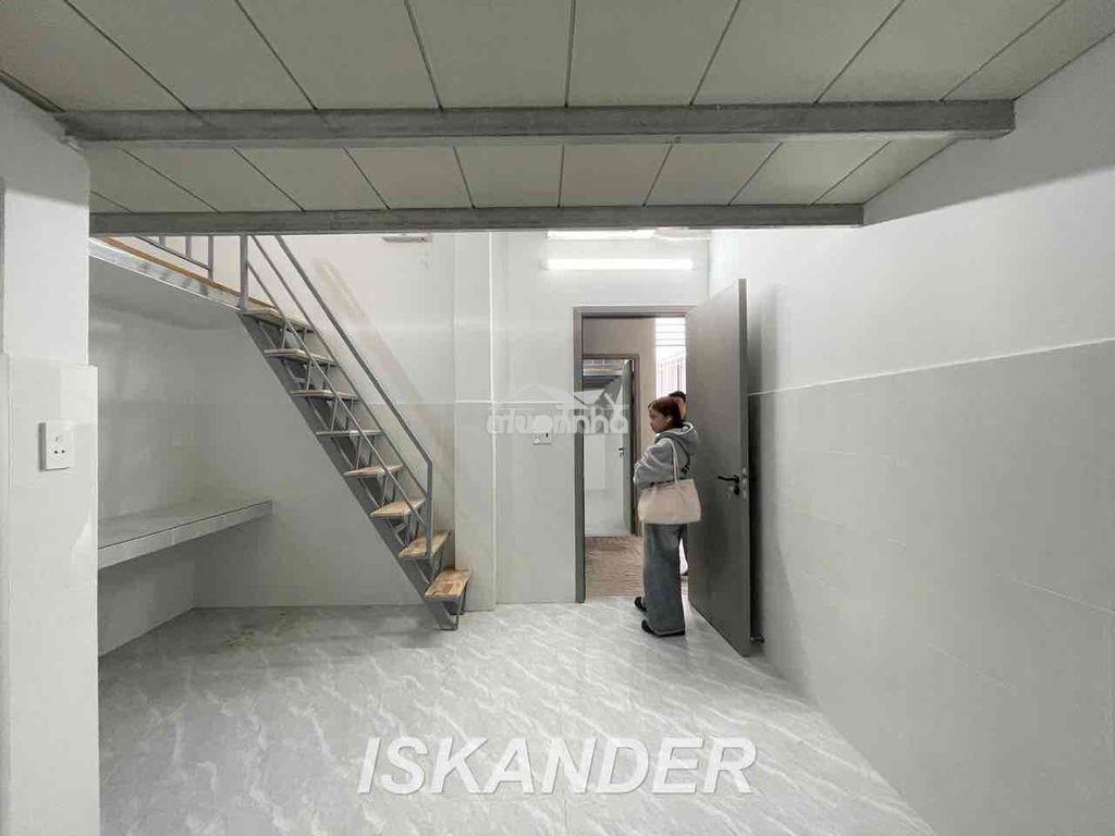 Dãy trệt liền kề sẵn máy lạnh mới gần kcn tân tạo - 2