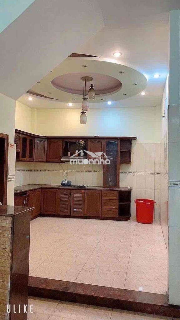 Cho thuê nhà đường lạc long quân 4x14 trệt 2 lầu 4pn - 4