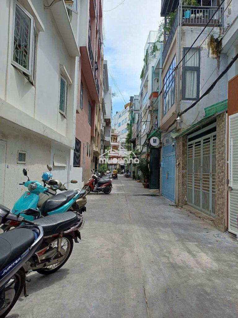 Cho thuê nhà  tại q1   - trệt lửng 3 lầu st – 8pn 8wc – khai thác chdv - 2