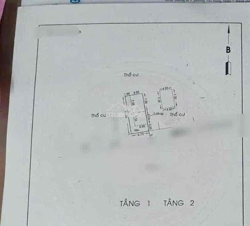 Nhà ngang 6,74m - khu lý phục man - quận 7 - 4