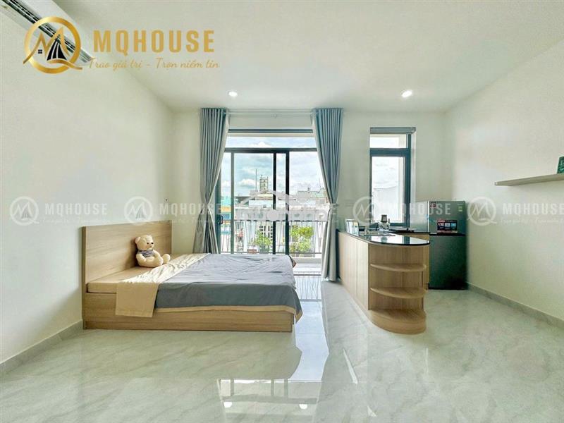 Hàng hiếm! studio ban công cực đẹp gần ngã tư bảy hiền - vincom ch