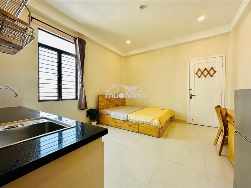 Cho thuê căn hộ quận 4 đầy đủ nội thất có cửa sổ thang máy, full nt