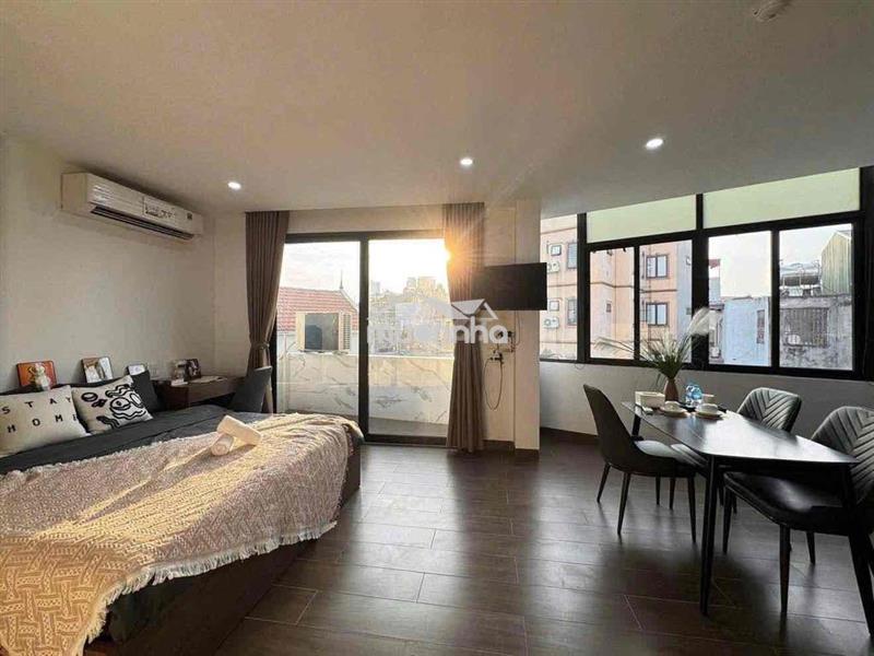 Cho thuê căn hộ ban công siêu đẹp thiết kế có gu ở nguyễn trãi giá rẻ