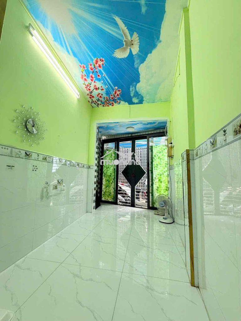 Bán nhà nhỏ xin hem 3m. sổ hồng riêng ko huy hoạch - 4